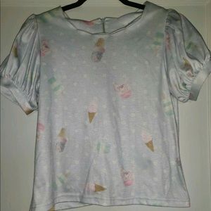 Swankiss Japan Lolita ice cream top Small